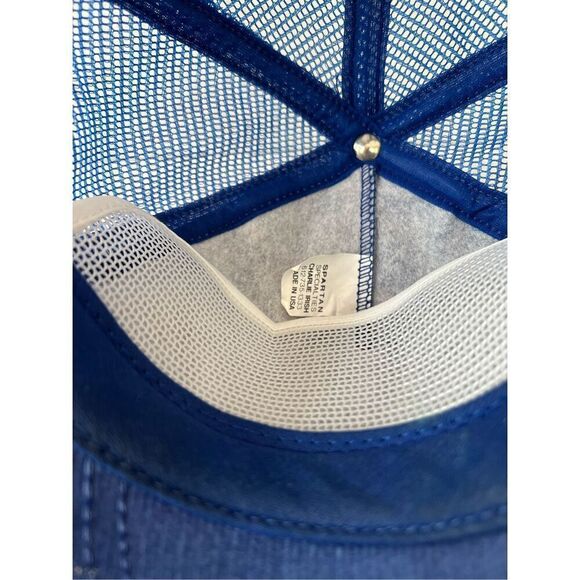 Vintage 80’s special export beer blue corduroy mesh trucker hat - Picture 7 of 7